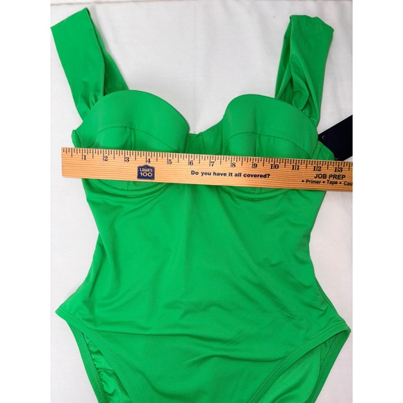 Kate Spade New York Green Underwire One Piece Swimsuit Women Small New - Picture 9 of 9